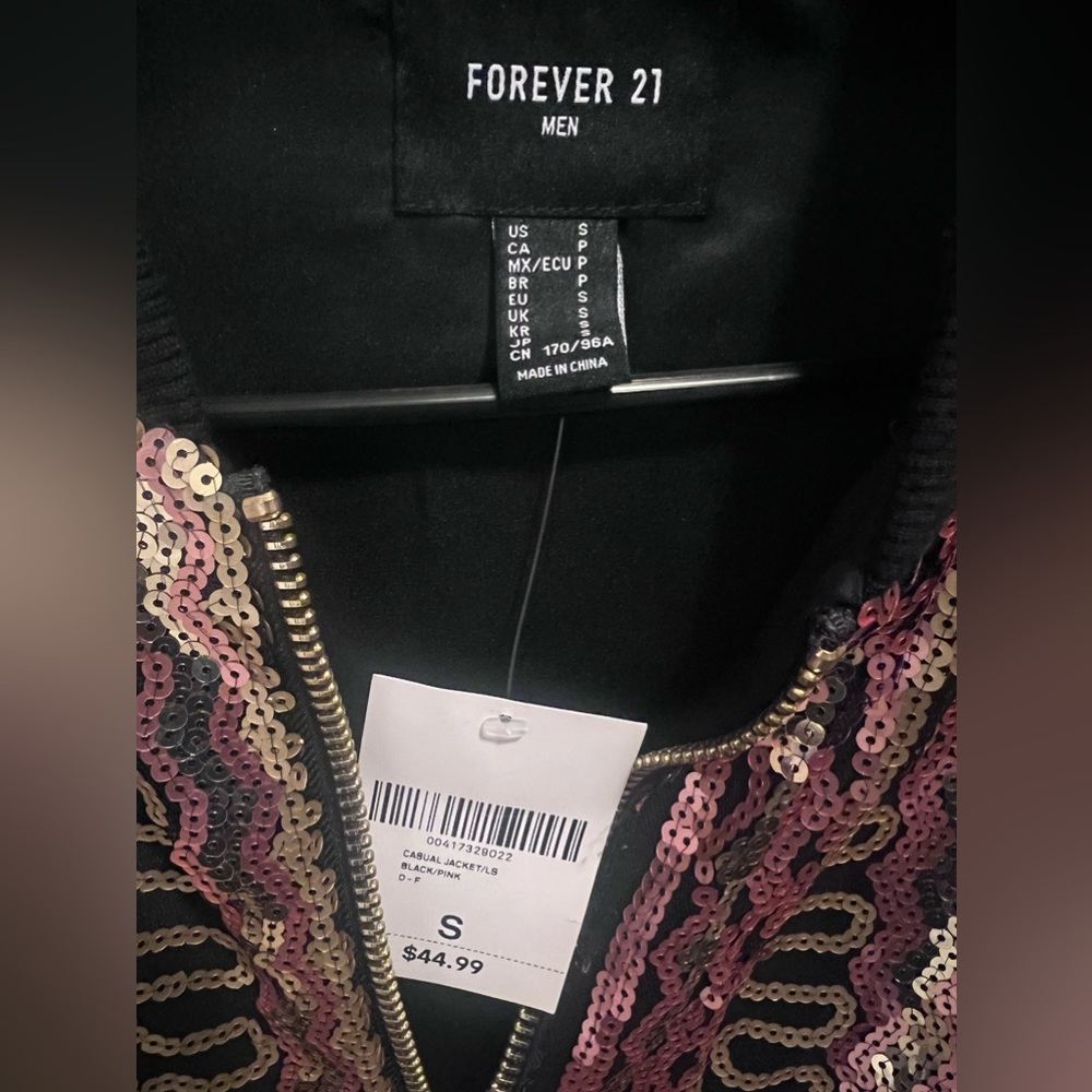 Gold/rose gold Sequin jacket